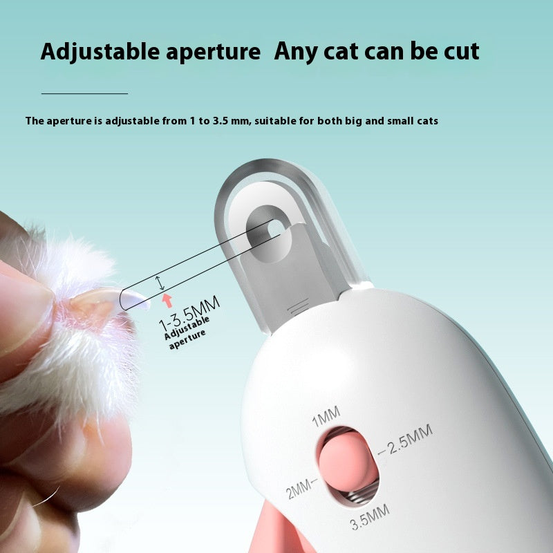 Auto-Push Cat Claw Trimmer
