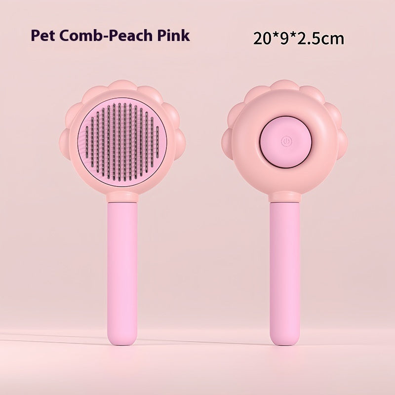 2-in-1 Self-Cleaning Pet Brush