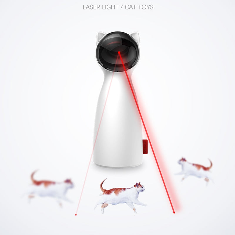 Automatic LED Laser Toy for Cats