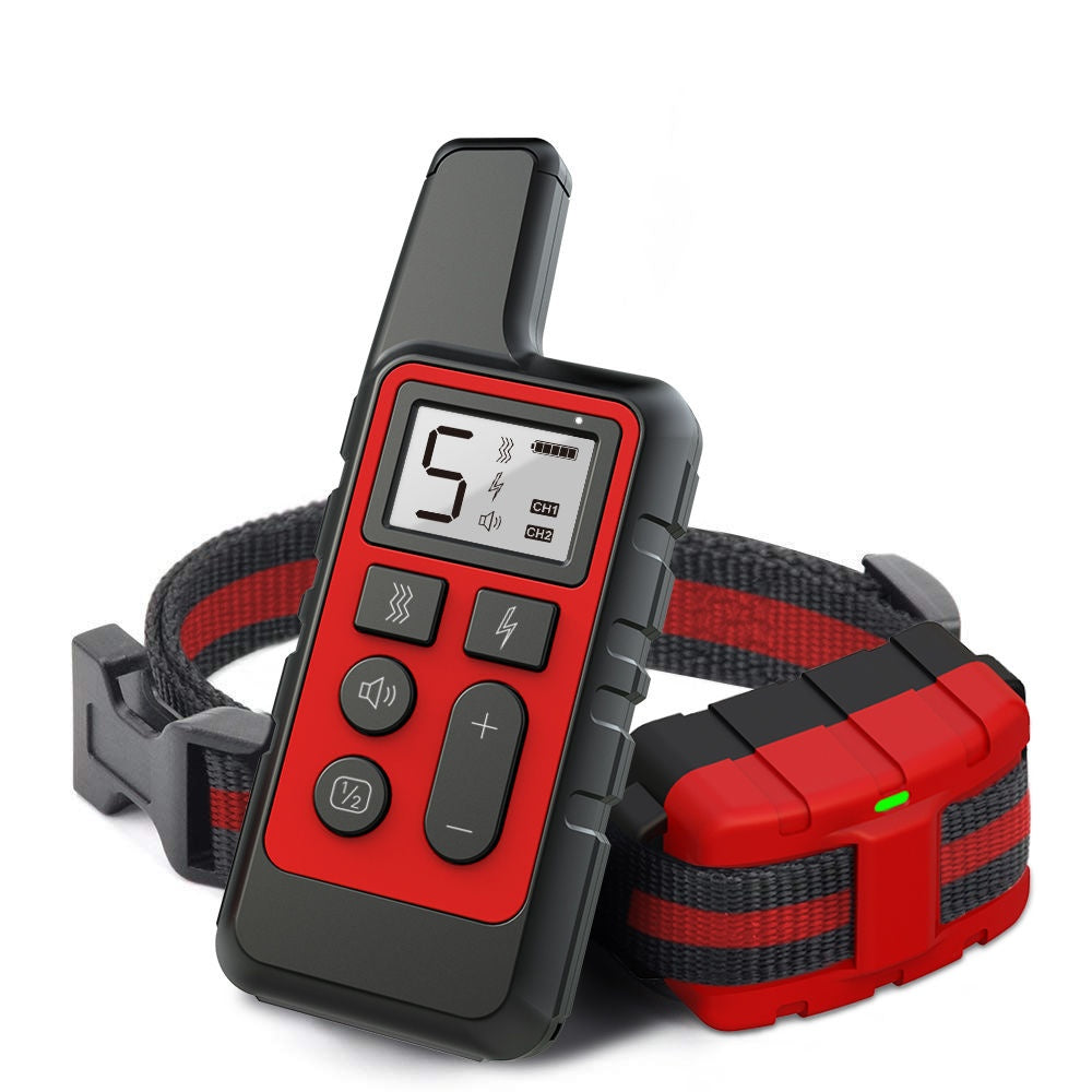 Dog Training Collar with Remote - Rechargeable Waterproof Pet Training Device for Dogs