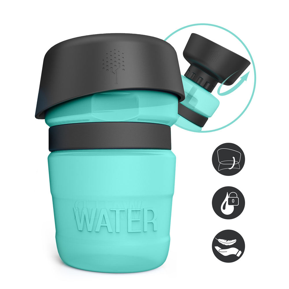 Travel Dog Water Bottle Foldable