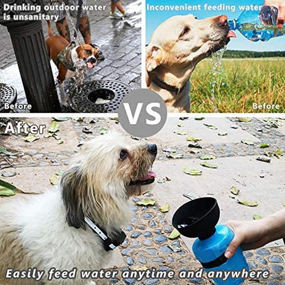 Travel Dog Water Bottle Foldable