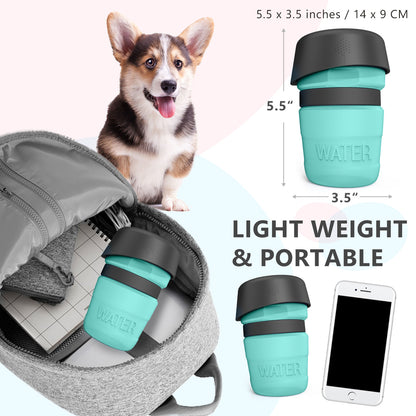 Travel Dog Water Bottle Foldable