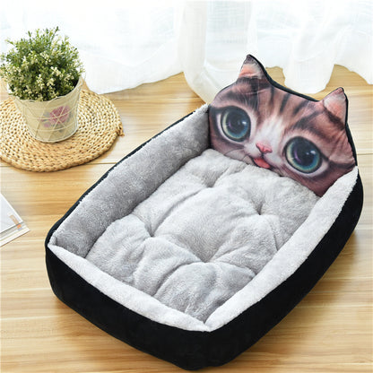 Cozy Dog Cat Nest Bed