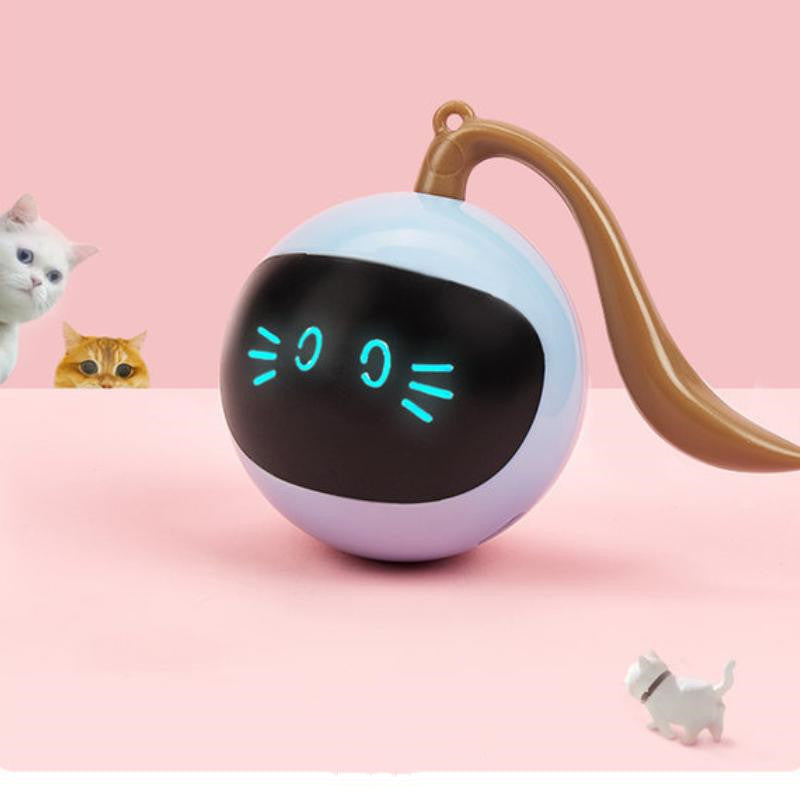 Smart Rotating LED Cat Ball