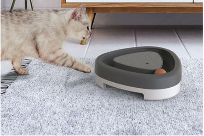 Auto-Spin Cat Triangle Toy