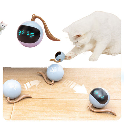 Smart Rotating LED Cat Ball
