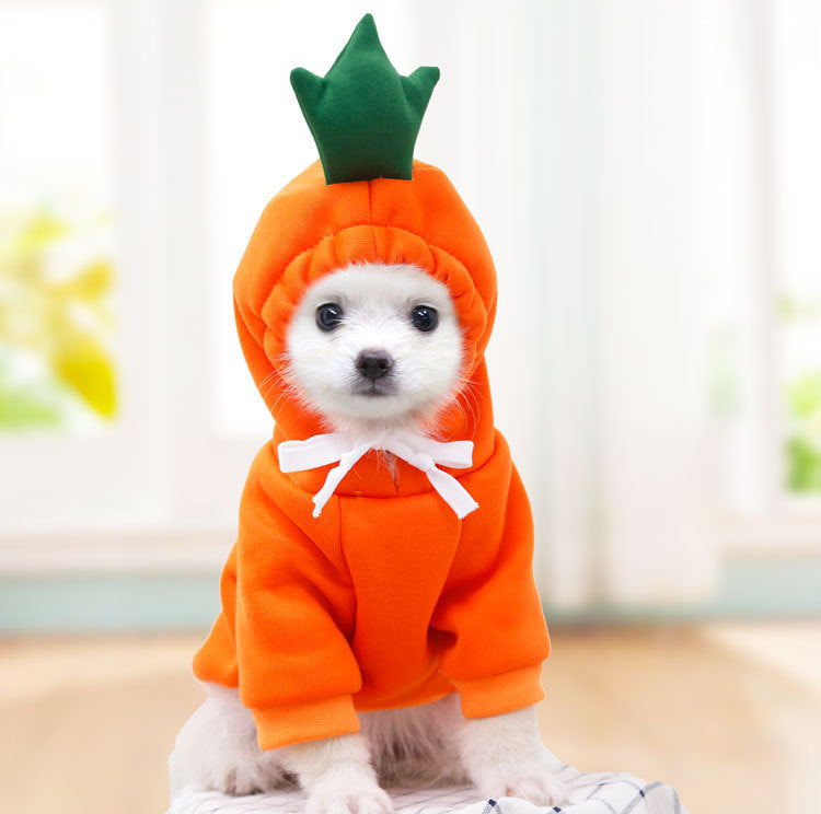 Dog Hoodie Winter Fleece
