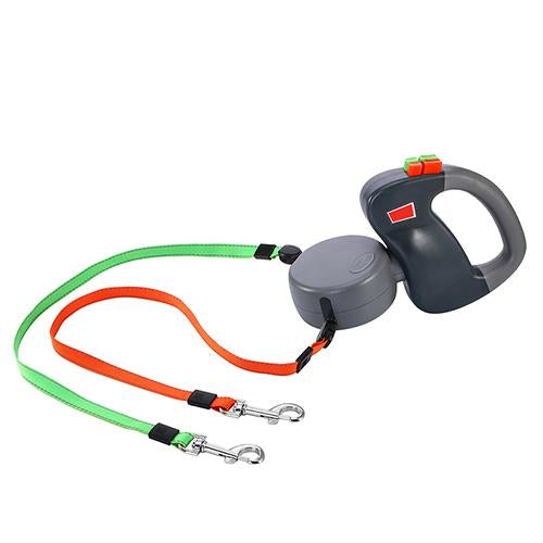 Dual Retractable Dog Leash - Escape Premium Pet Walking Lead