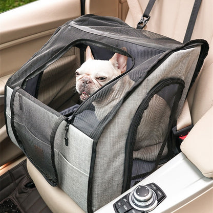 Car Pet Cage with Thick Mat