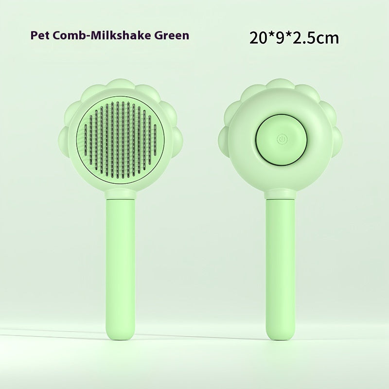2-in-1 Self-Cleaning Pet Brush