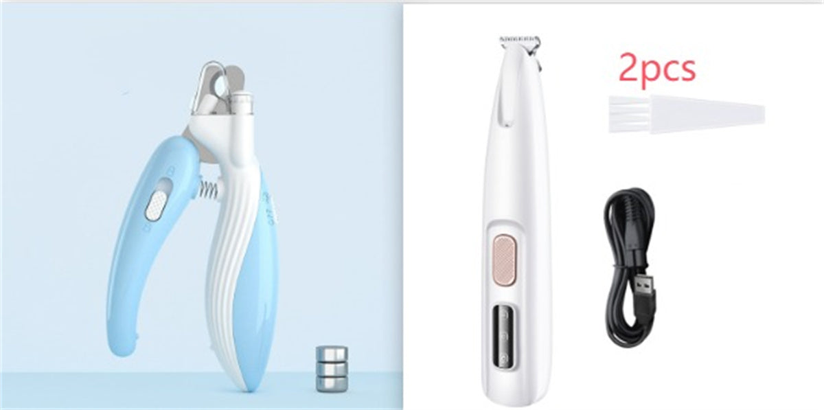 LED Display Pet Paw Clipper