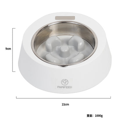 Anti-Gulp Weighing Dog Feeder