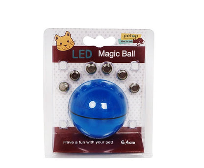 Interactive LED Laser Ball Toy for Cats - Automatic Rolling Electronic Pet Toy