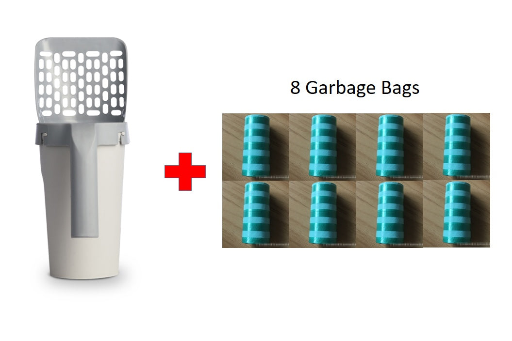 Cat Litter Shovel Storage Set