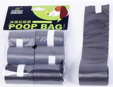 Ramasse-crottes pliable pour chien, idéal pour les voyages. Comprend 1 rouleau de sacs biodégradables. Nettoyage facile des excréments. Livraison par ePacket.
