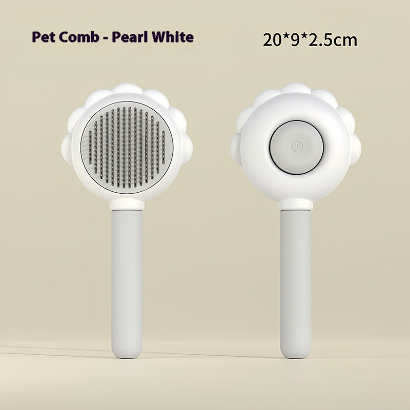 2-in-1 Self-Cleaning Pet Brush