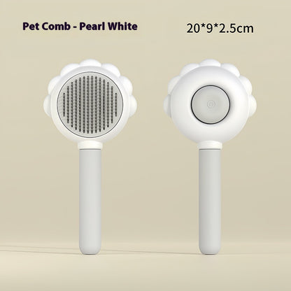 2-in-1 Self-Cleaning Pet Brush