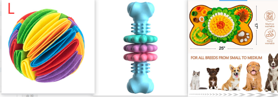 Safe Dog Bone Chewing Toy