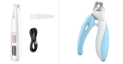 LED Display Pet Paw Clipper
