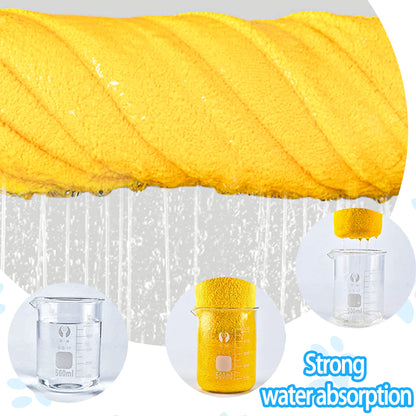 Serviettes pour chiens, serviettes de séchage, serviettes de bain pour chiens et chats, séchage rapide, en microfibre douce, peignoir ultra-absorbant à séchage rapide, pour chiens et chats, jaune