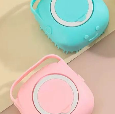 Gants de massage en silicone pour le bain des chiens et chats, brosse et peigne pour le nettoyage de la salle de bain, avec possibilité de verser du shampoing. Accessoires de toilettage pour chiens.