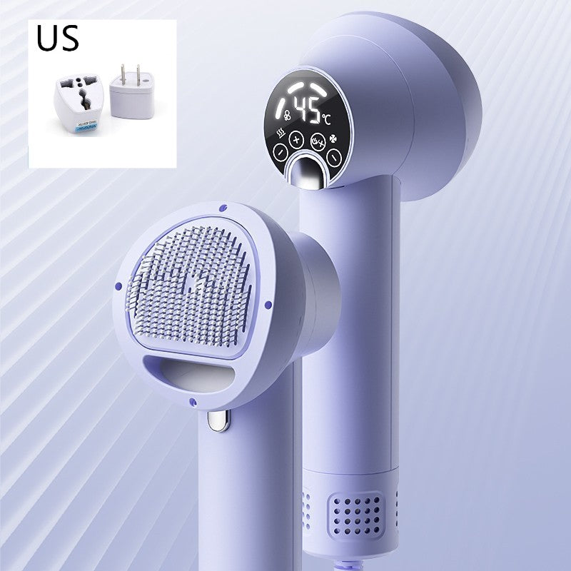 Smart Silent Pet Hair Dryer Comb