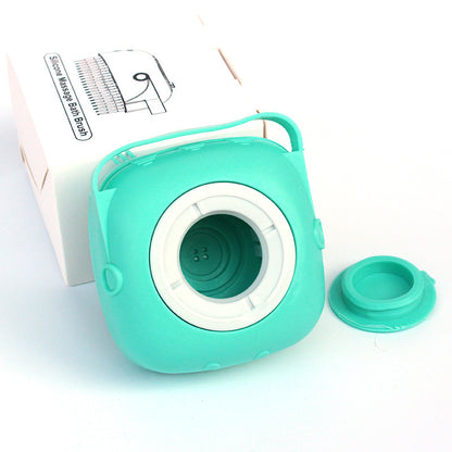 Gants de massage en silicone pour le bain des chiens et chats, brosse et peigne pour le nettoyage de la salle de bain, avec possibilité de verser du shampoing. Accessoires de toilettage pour chiens.