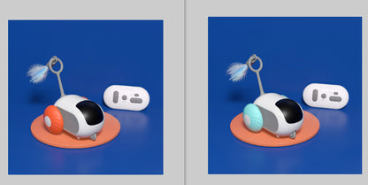 Remote Control Cat Chase Car Toy