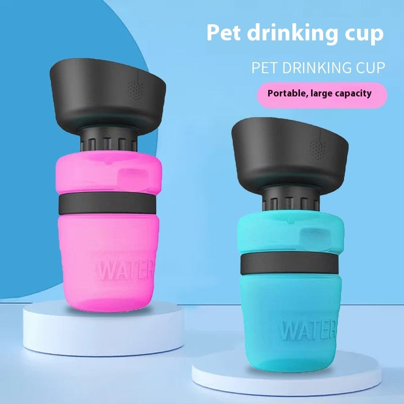 Travel Dog Water Bottle Foldable