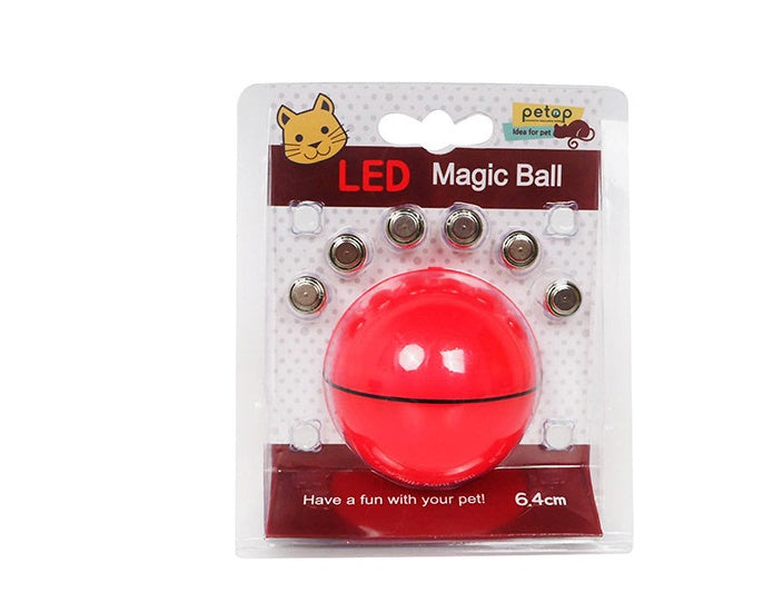 Interactive LED Laser Ball Toy for Cats - Automatic Rolling Electronic Pet Toy