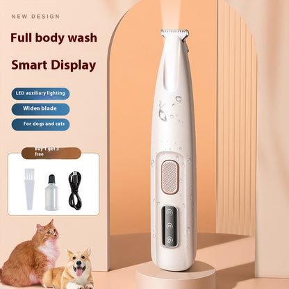 LED Display Pet Paw Clipper