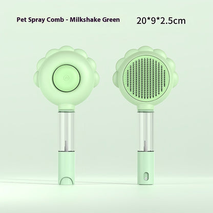 2-in-1 Self-Cleaning Pet Brush