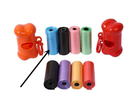Dog Poop Bags - Waste Pickup Bags 6 Colors
