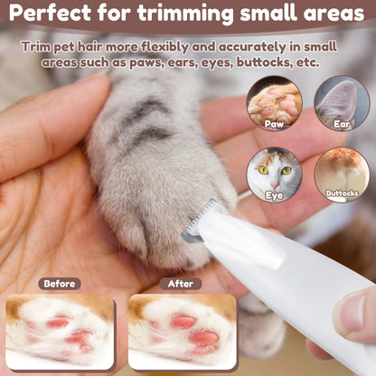 LED Display Pet Paw Clipper