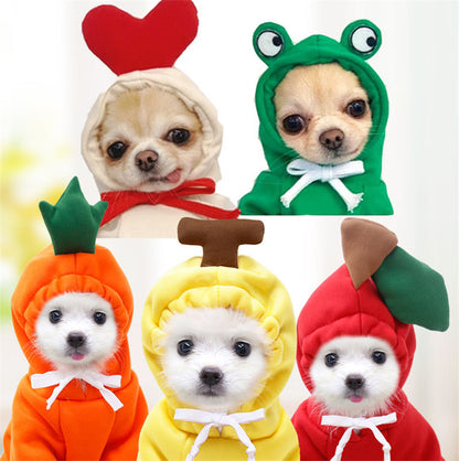 Dog Hoodie Winter Fleece