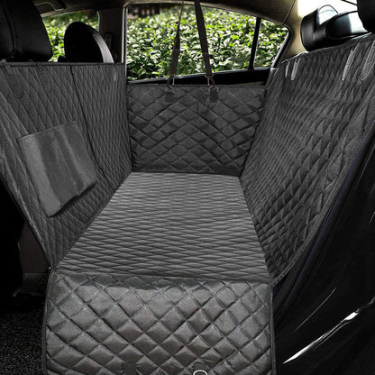 Waterproof Dog Car Seat Cover with Mesh Window