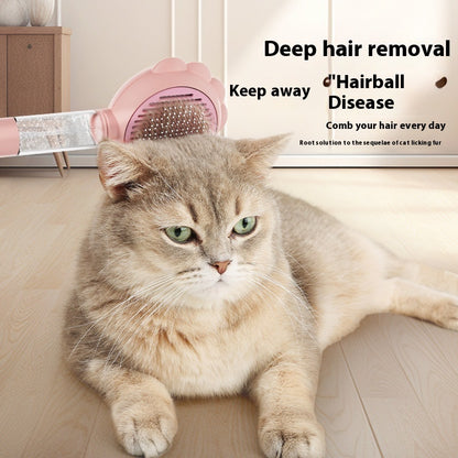 2-in-1 Self-Cleaning Pet Brush