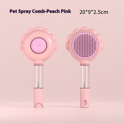 2-in-1 Self-Cleaning Pet Brush